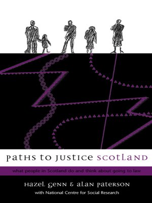 cover image of Paths to Justice Scotland